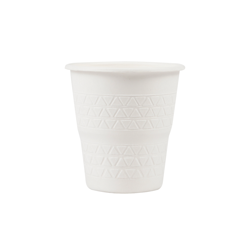 Sugarcane bagasse cup